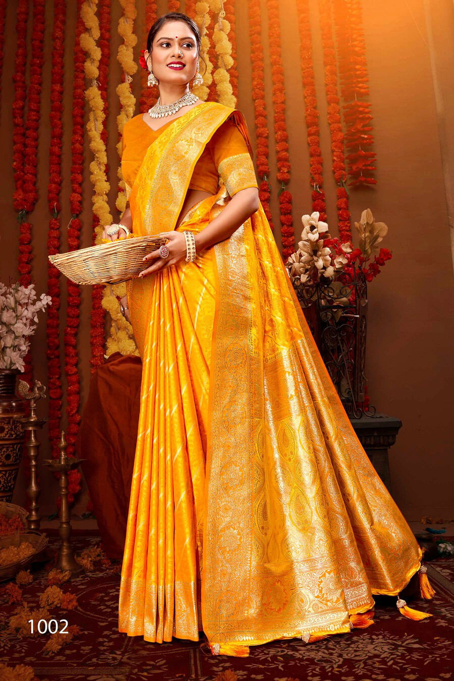 Milan Satin Silk Vol 1 By Saroj Satin Silk Sarees Wholesale Price In Surat